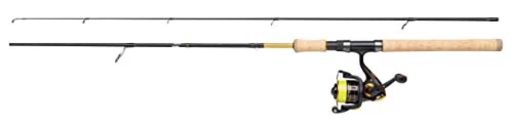 (TG. 1.83m) Abu Garcia Cardinal PRO, Fishing Combo Unisex Adulto, Nero/Oro, 1.83
