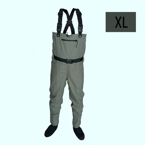Fly Fishing Wader Neoprene Foot Raft Hunting Quick-dry Waterproof and Breathable - Picture 11 of 41