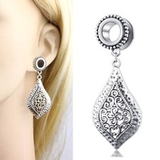 Ear Gauges Plugs Dangle Flesh Tunnels Stretching Jewellery Fashion Gift