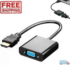HDMI Male to VGA Female Video Cable Converter Adapter For PC Monitor 4K 3.0