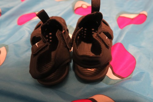 Nike Sunray Protect 2 TD Toddler Closed-Toe Sandals Size US 6C 943827-001 Black - Picture 4 of 9