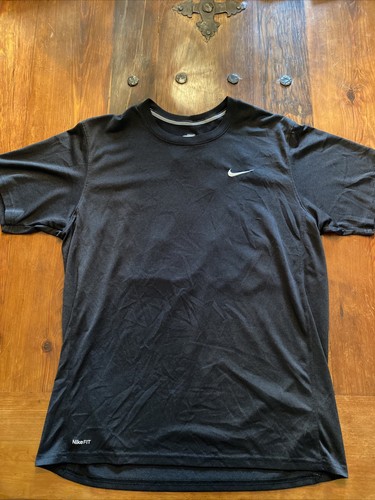 Men’s NIKE NIKEFIT Shirt Large Black - 第 1/5 張圖片
