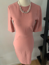 H&M peach color dress size 4 work dress