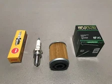 Yamaha Moto 4 Tune Up Kit Oil Filter & Spark Plug YFM200 Tri Moto 225 YTM225 DX