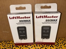 890MAX LiftMaster Universal Remote Mini Key Chain Garage Control.  ( Set Of 3 )