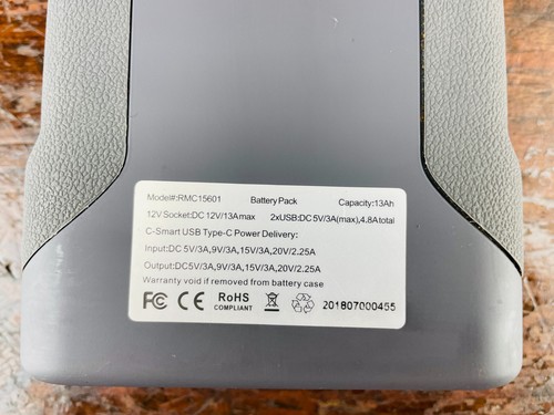 Ridgemonkey Vault C-Smart Powerpack Battery Charger Phone Laptop USB 42150mAh - Photo 14 sur 15