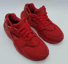 Nike Air Huarache Run GS Boy's Size 5.5Y Running Shoes Triple Red