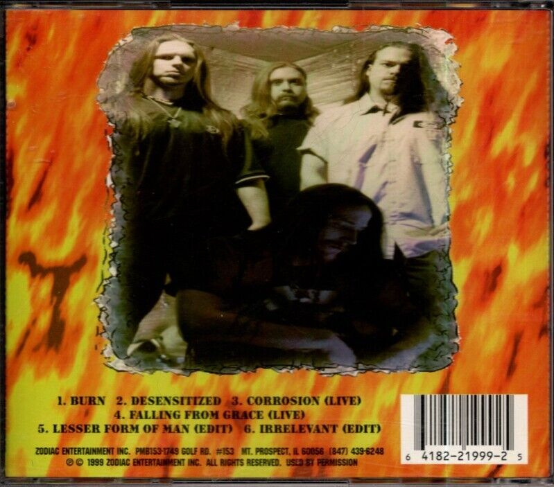Burn by Hellshock (CD, 1999, Zodiac Records) Chicago Band | eBay