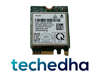 Dell Inspiron 14 5402 WLAN WiFi Netzwerk Wireless Karte D4V21 GRADE A