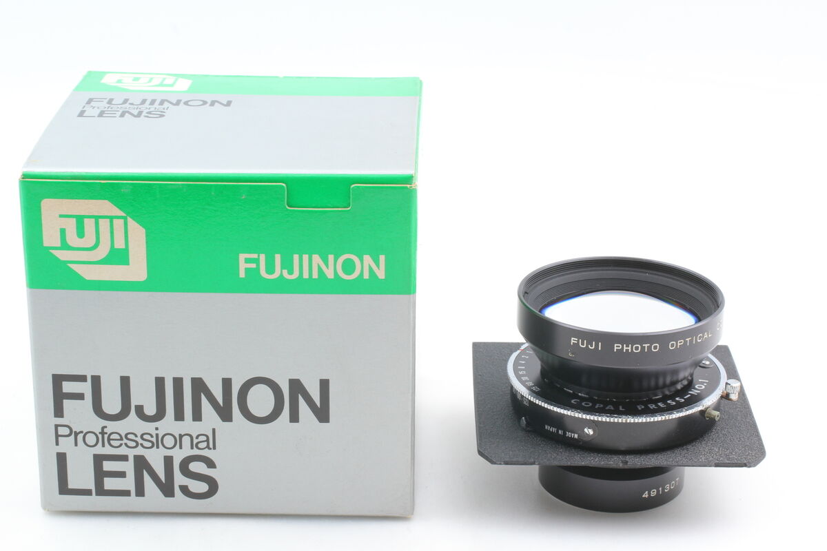 N MINT in Box】 Fujifilm FUJI Fujinon W 210mm f5.6 Copal N MINT in Box】 Fujifilm FUJI Fujinon W 210mm f5.6 Copal