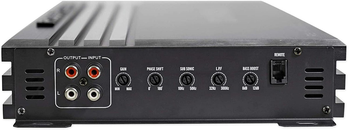 Power Acoustik SB1.3000D 3000 Watt Mono Amplifier – Class D, 1-Ohm Stable