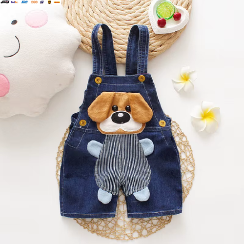Children Kids Baby Boys Denim Pants Infants Girls Shorts Overalls Clothing Jumps