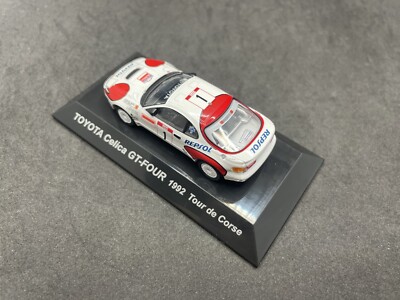 CM's 1/64 TOYOTA Celica GT-FOUR 1992 Tour de Corse #1 diecast