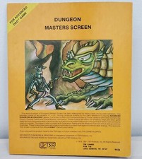 Vintage Dungeon Masters Screens (BOTH!)1979 Advanced Dungeons & Dragons TSR 9024