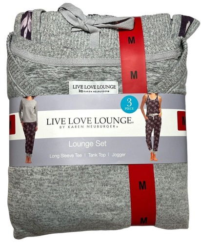 Live Love Women's Lounge Karen Neuburger Lounge-3 Piece Set-ChooseColor&Size-NWT - Picture 10 of 22