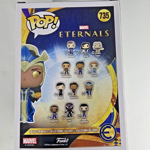 Funko Pop! Marvel Comics Eternals Ajak 735 Bobble-Head Vinyl Blue in Box - Picture 3 of 9