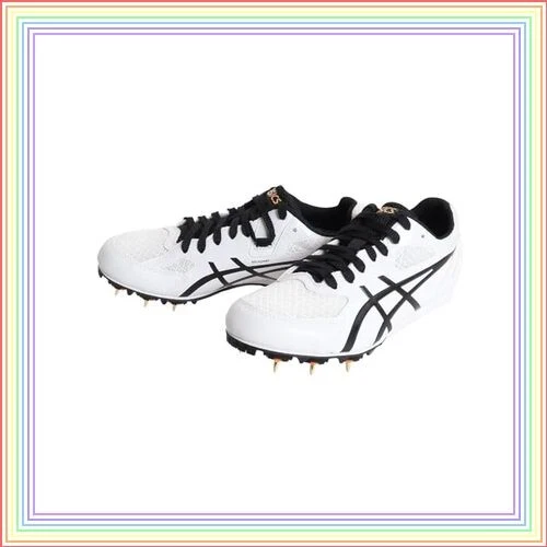 ASICS Pista e Campo Spikes EFFORT13 Unisex Bianco Nero 26 0 cm 2E