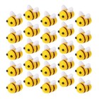 25 Pcs Wool Felt Ornament Honey Decor Baby Staff Party Favor