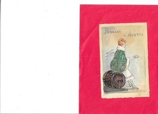 CARTE POSTALE ILLUSTRATEUR MILITAIRE