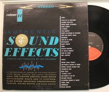 Jac Holzman Lp Authentic Sound Effects Volume Ii On Elektra - Vg++/ Vg++