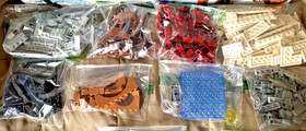 SR3 - LEGO- #10216 WINTER VILLAGE BAKERY-687 pcs/Manual/100% Original & Complete