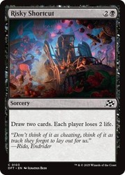 Risky Shortcut 103/553 Aetherdrift Foil Common