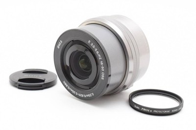 SONY E PZ 16-50mm F3.5-5.6 OSS SELP1650 Silver E-mount SS940 #1541