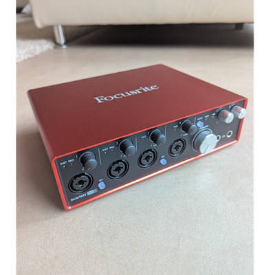 Focusrite Scarlett 18i8 2nd Gen Audiointerface, 8 Inputs