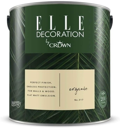 Crown Paint Elle Decoration 2.5L - Matt Emulsion - All Colours - Flat Matt - Picture 30 of 38