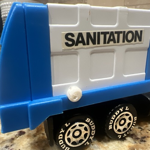 6" BUDDY L VINTAGE 1980 MACK SANITATION GARBAGE TOY TRUCK 80'S RETRO FREE SHIP - Picture 9 of 21