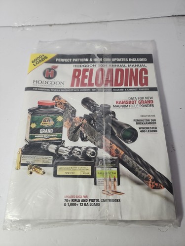 Manual de recarga anual Hodgdon 2024 y cargador de armas y munición enero 2024 sellado - Imagen 1 de 2