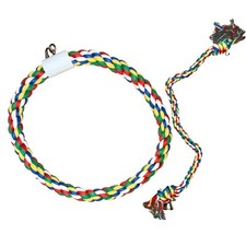 Parrot Bird Bungee Perch For Cage Bungee Swing Multi-Color Small Medium