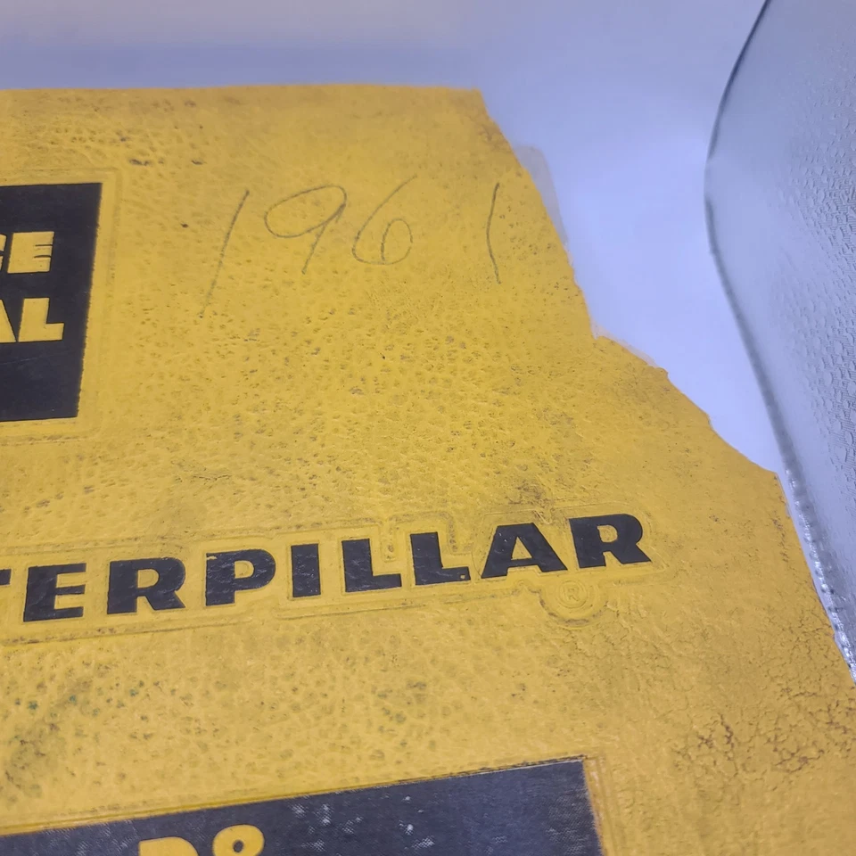 LIBRO MANUAL DE REPARACIÓN TALLER DE SERVICIO EXCAVADORA TRACTOR CAT CATERPILLAR D8 35A 36A 46A D8H Foto 2 de 4