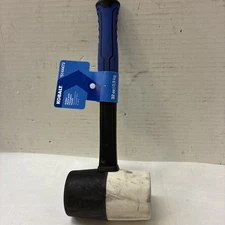 Kobalt 32-oz Rubber Mallet Rubber Head Fiberglass Handle Heavy-Duty Hammer