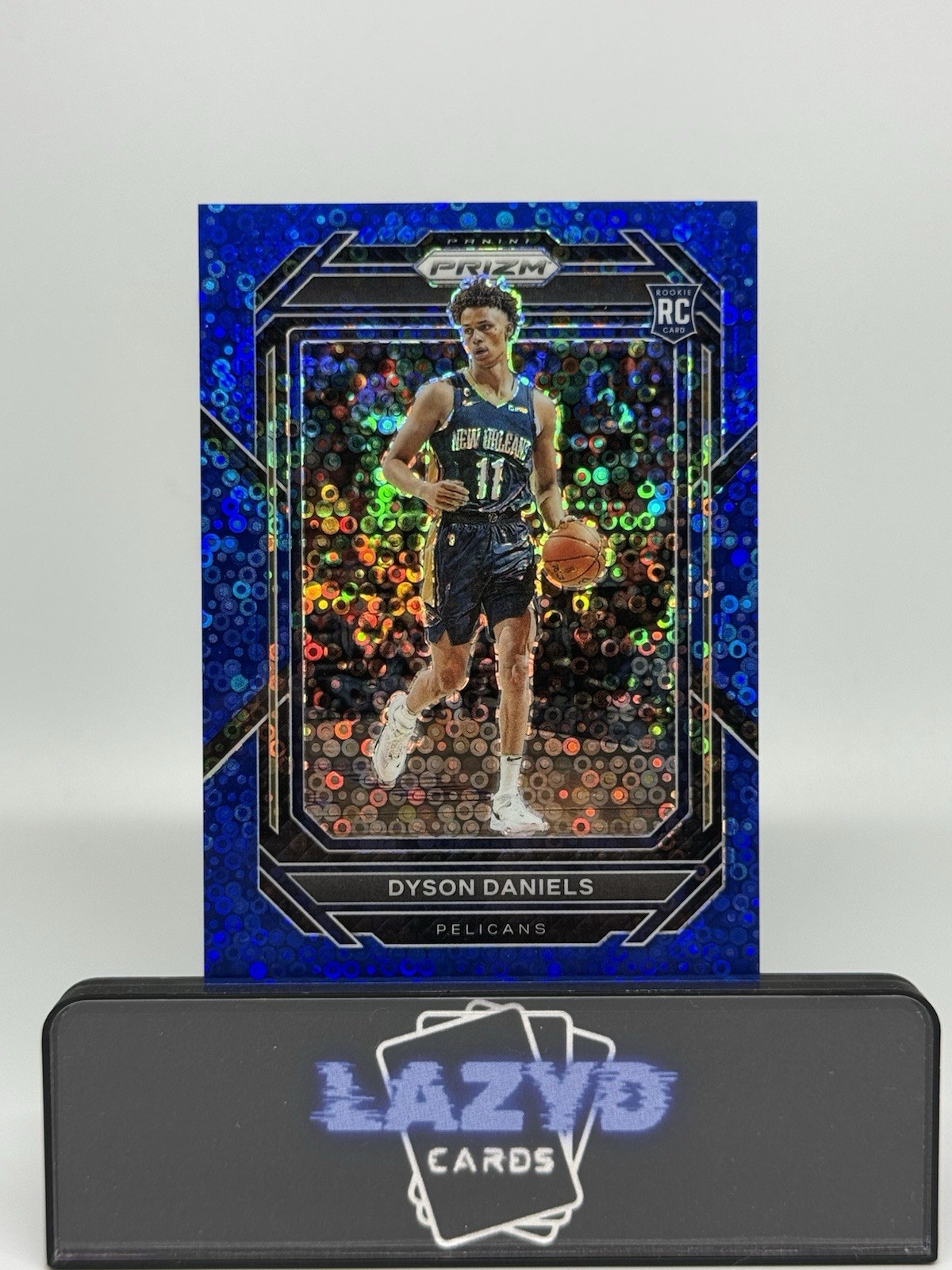 Dyson Daniels Fast Break Blue Prizm /150 #233 Rookie RC - 2022-23 Panini Prizm