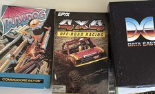 Commodore 64 C64 Cartridge Game Bundle Lot of Five