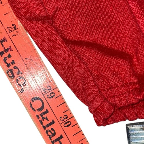 Pantalones deportivos vintage Marlboro años 90 rojo Tultex con cordón talla grande - Imagen 7 de 7