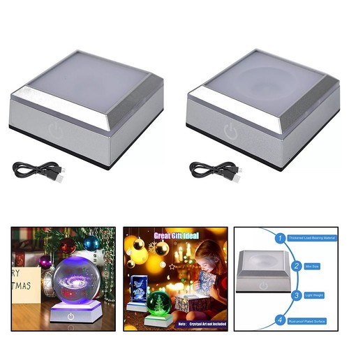 Multifunctional LED Light Stand for Glass Art Enhance Your Artistic Vision