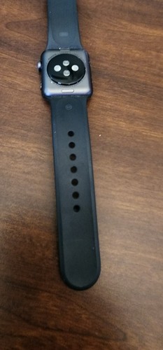 APPLE WATCH SERIES 3 38MM ALUMINUM ION-X GLASS COMPOSITE BACK GPS WR-50M L$$K - Picture 6 of 19