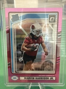 2024 Panini Donruss - Rated Rookie Marvin Harrison Jr. #393 Optic Preview...