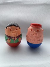 Set of Two Weebles Toys Airfix Made in England
