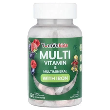 Kids™ Multi Vitamin & Multimineral with Iron, Grape & Berry, 120 Chewables