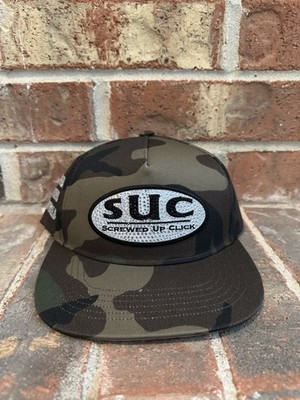 New OSFA Supreme SS26 DJ Screw SUC 5 Panel Snapback Cap Hat Camo