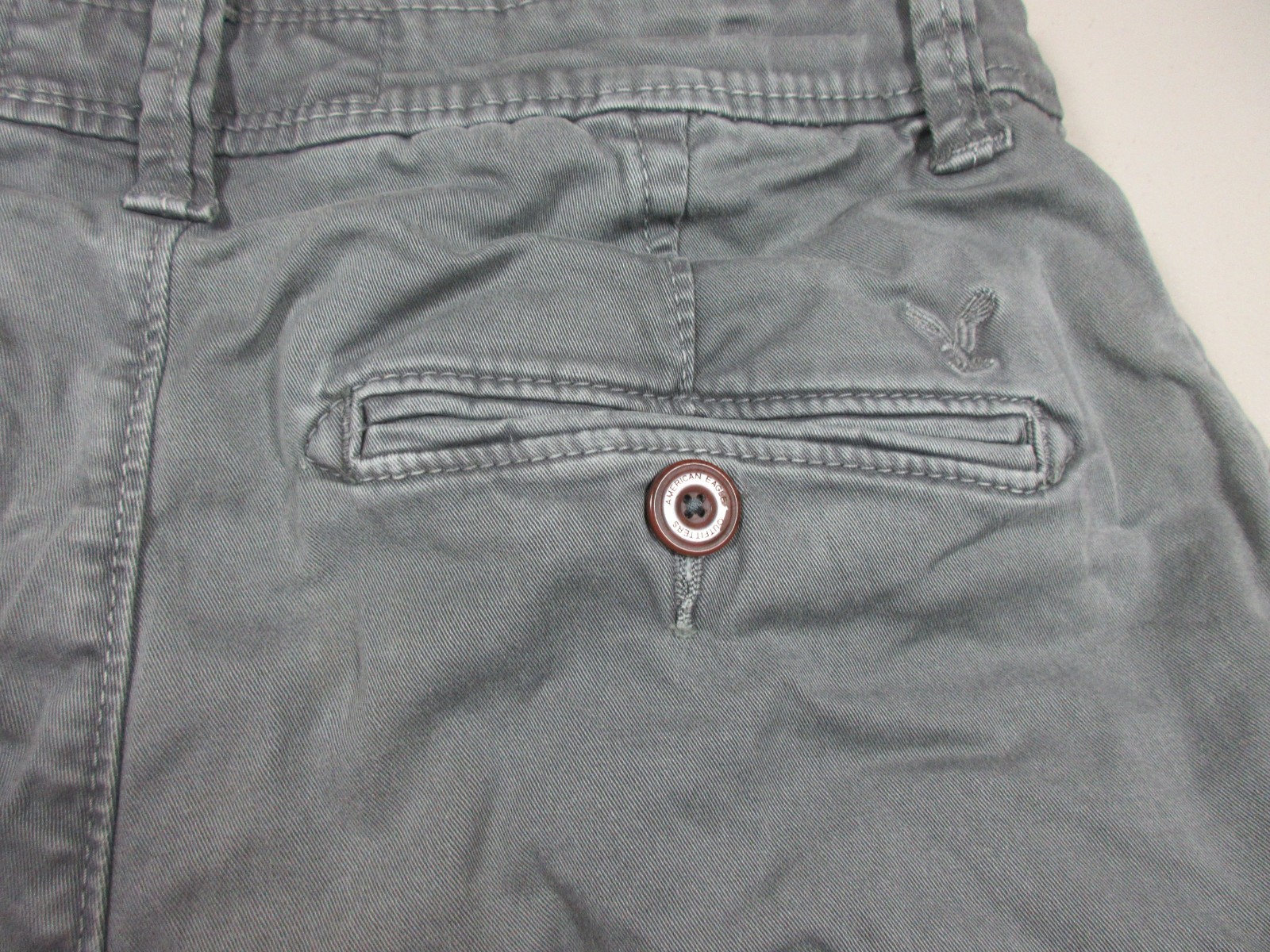 American Eagle mens solid gray Active Flex Classi… - image 7