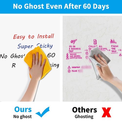 Board Paper 6x4 White Board Dry Erase Sticker Large Stick on Whiteboard Wallpape - Picture 4 of 6