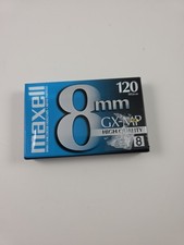 Maxell 8mm GX-MP 120 High Quality Camcorder Video Tape - Factory Sealed...NEW
