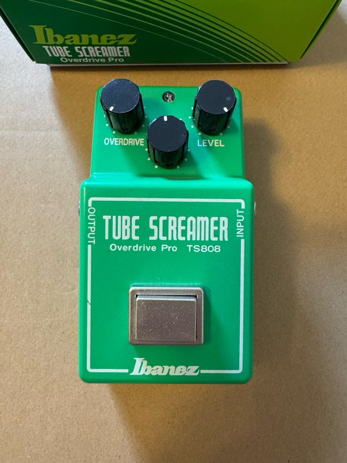 Ibanez TS808 Tube Screamer Overdrive Pro Distortion Guitar Effect Pedal