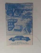 1963 SOUTH POINT OHIO STARLITE AUTO DRIVE IN MOVIE THEATRE PROGRAM LOLITA