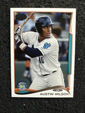 AUSTIN WILSON 2014 Topps Pro Debut #112 Everett AquaSox (Buy 10 get 10 Free)