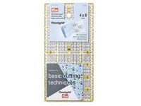 Prym 611474 Omnigrid Universal-Lineal 4 X 8 Inch Mit Lineal Fibel Transparent